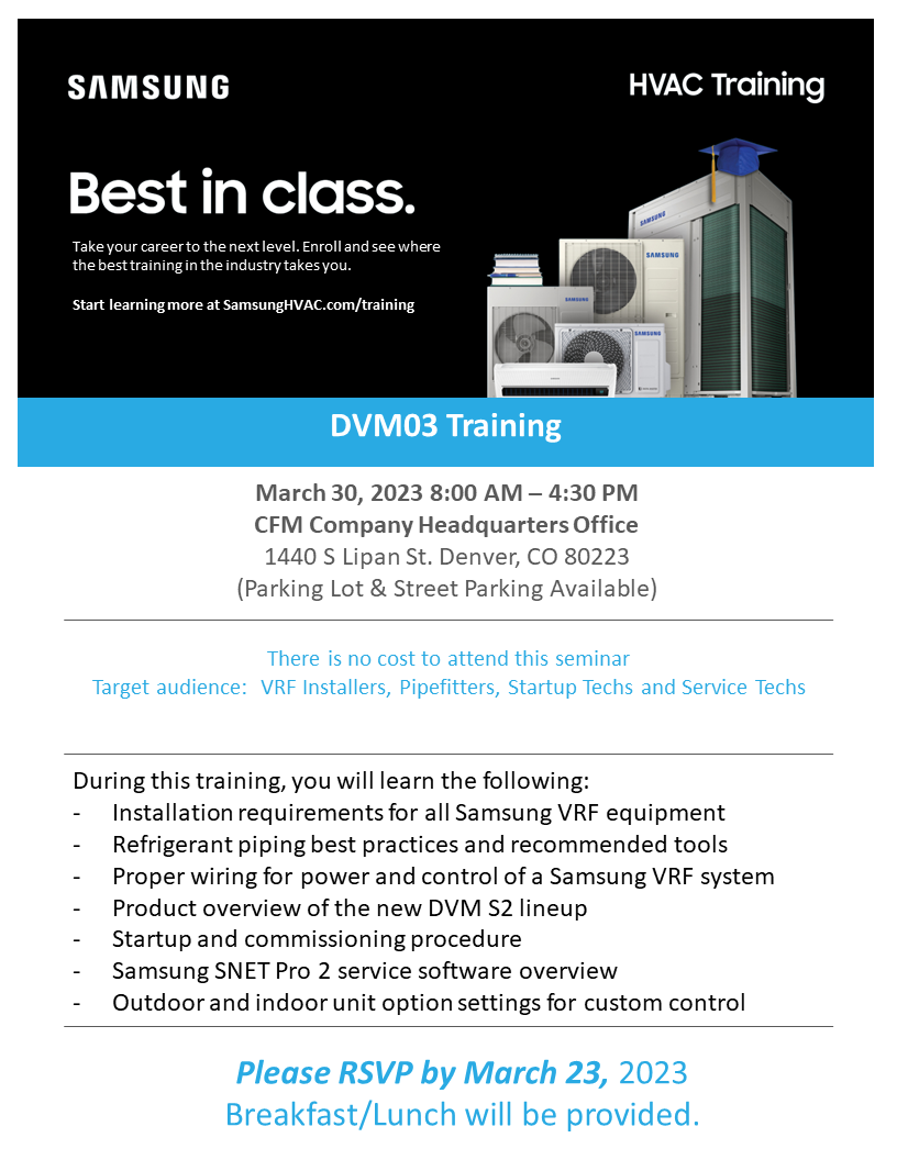 DVM03 Training